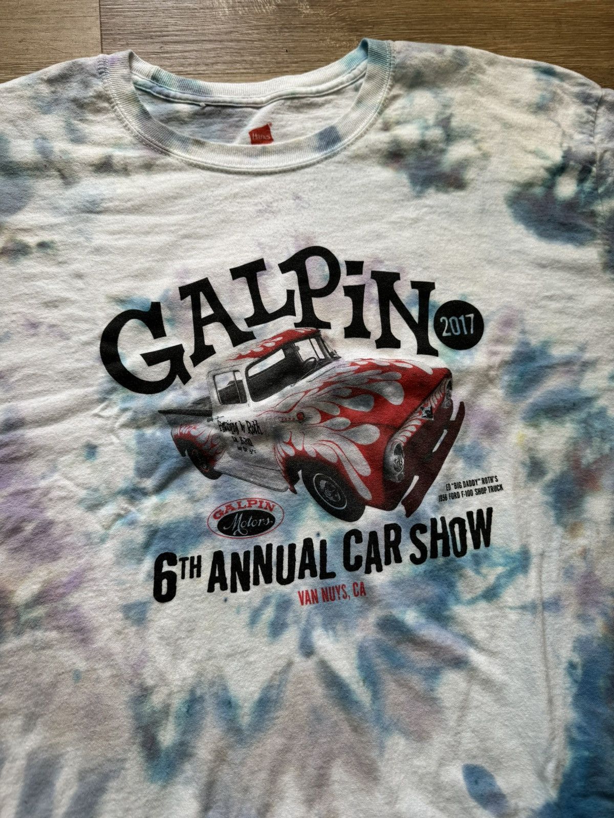Ford Trippy Ice Dye GALPIN FORD MOTORS HOT ROD T-shirt Size US XL / EU 56 / 4 - 12 Thumbnail