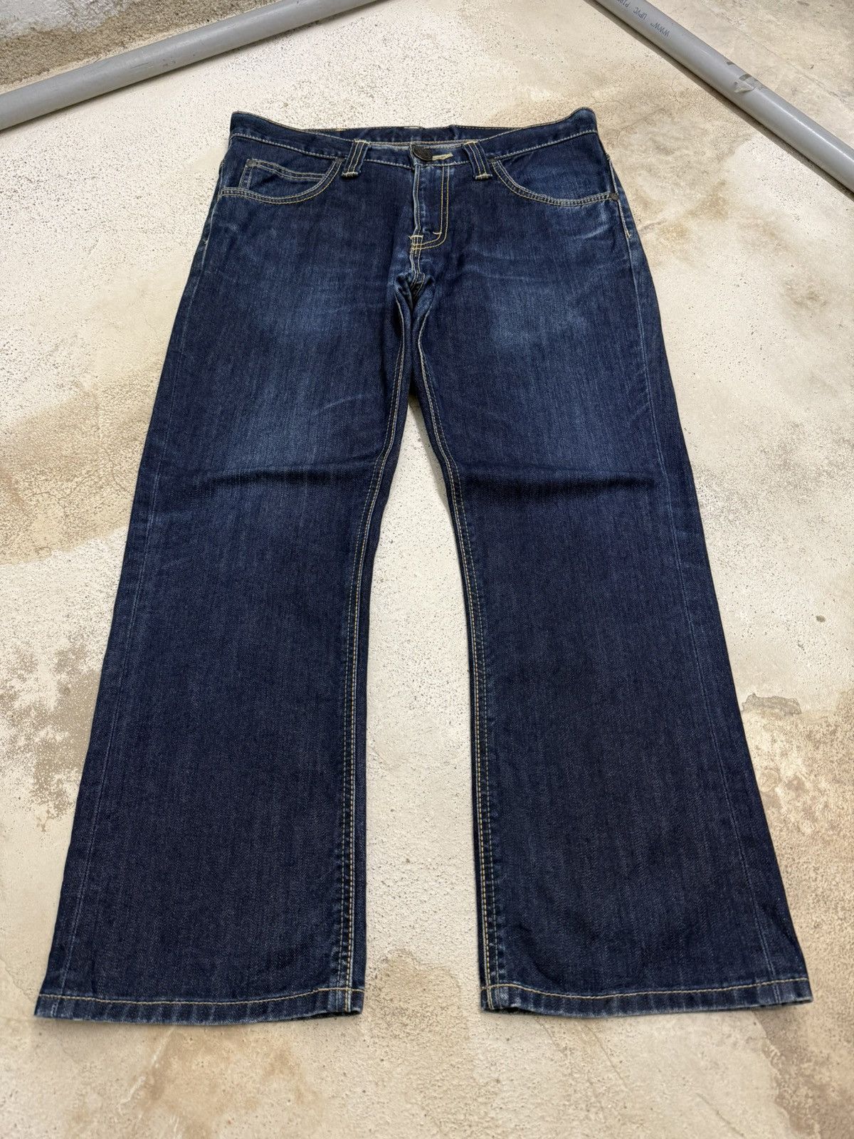 Lee Vintage Lee Used Sign Defects Style Denim Pants Size US 33 - 1 Thumbnail