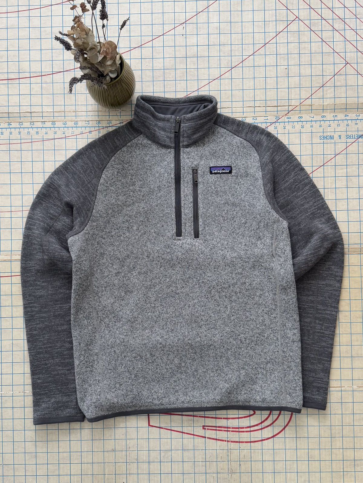 Patagonia Patagonia Better Sweater 1/4 Zip Fleece Mens Small Gray Size US S / EU 44-46 / 1 - 1 Thumbnail