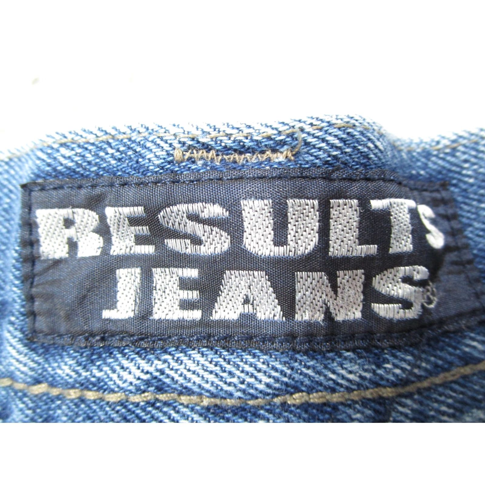 Vintage VINTAGE Results Jeans Mens 36x30 Blue High Rise Carpenter Cargo Straight Leg Denim 90s Hip Hop Retro Mens Size US 36 / EU 52 - 3 Thumbnail