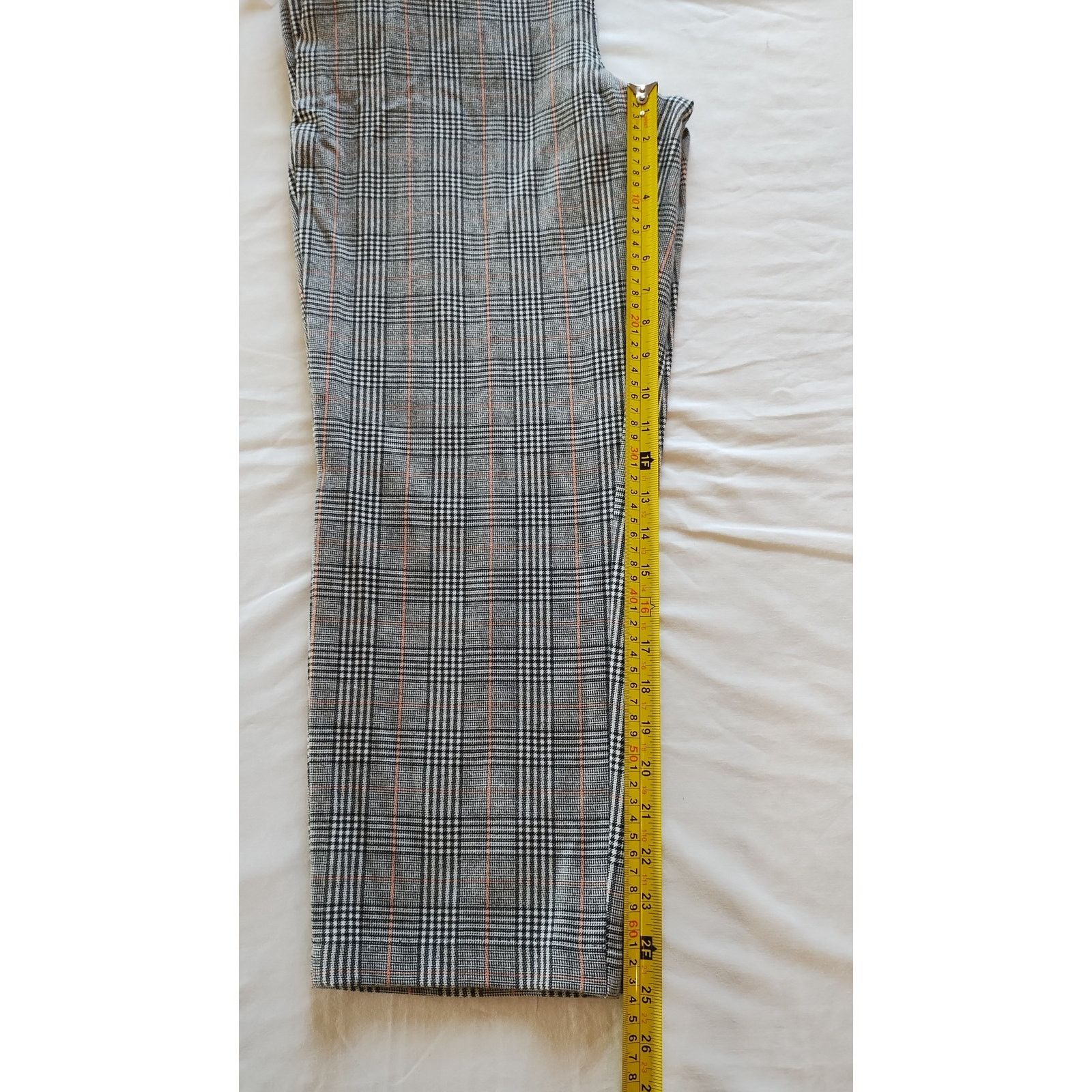 Old Navy Old Navy Women High Waist Plaid Ankle Pull on Pants Sz14 New Size 36" / US 14 / IT 50 - 13 Thumbnail