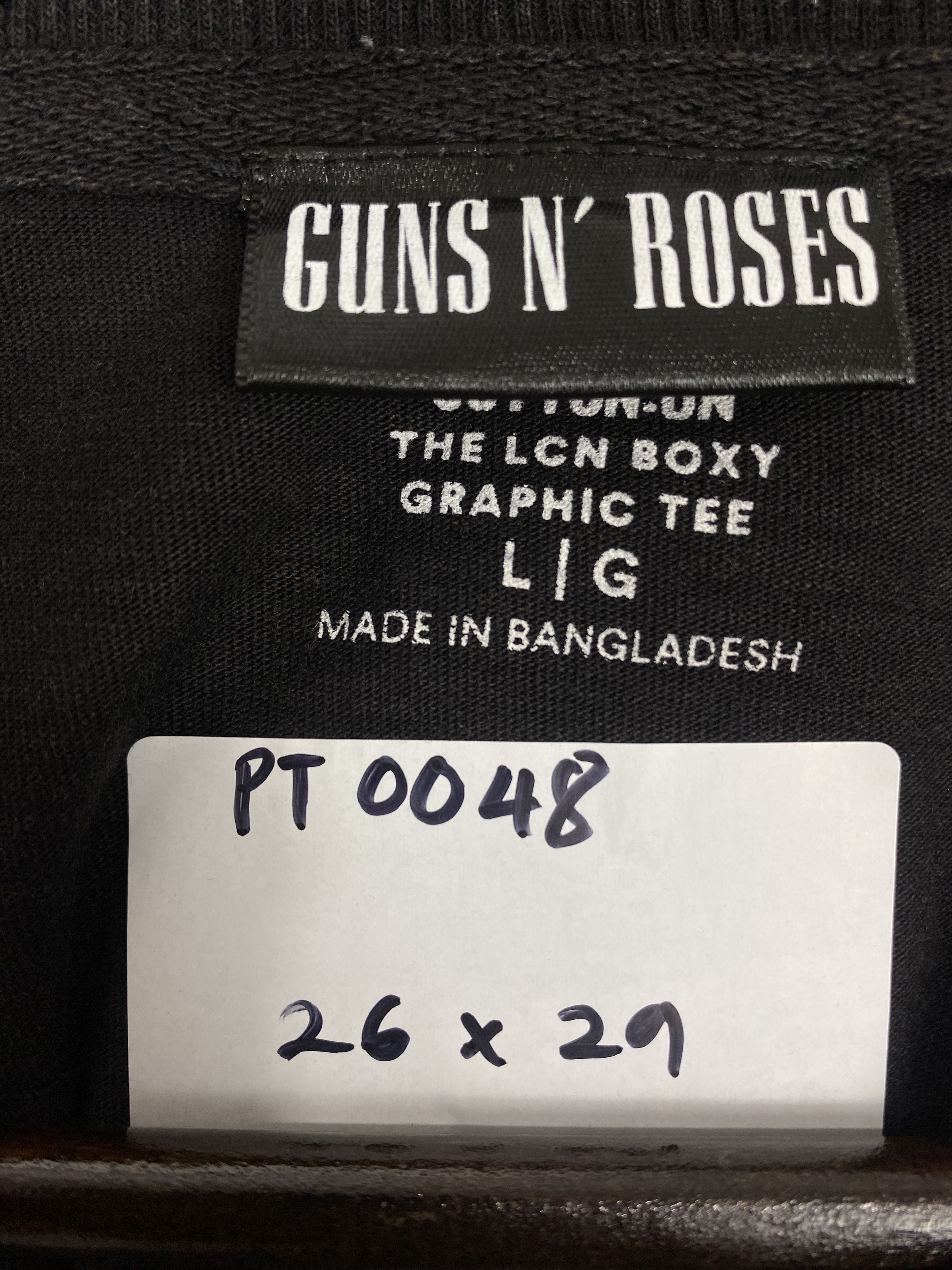 Guns N' Roses Vintage Guns N' Roses T-Shirts PT0048 Size US L / EU 52-54 / 3 - 8 Thumbnail