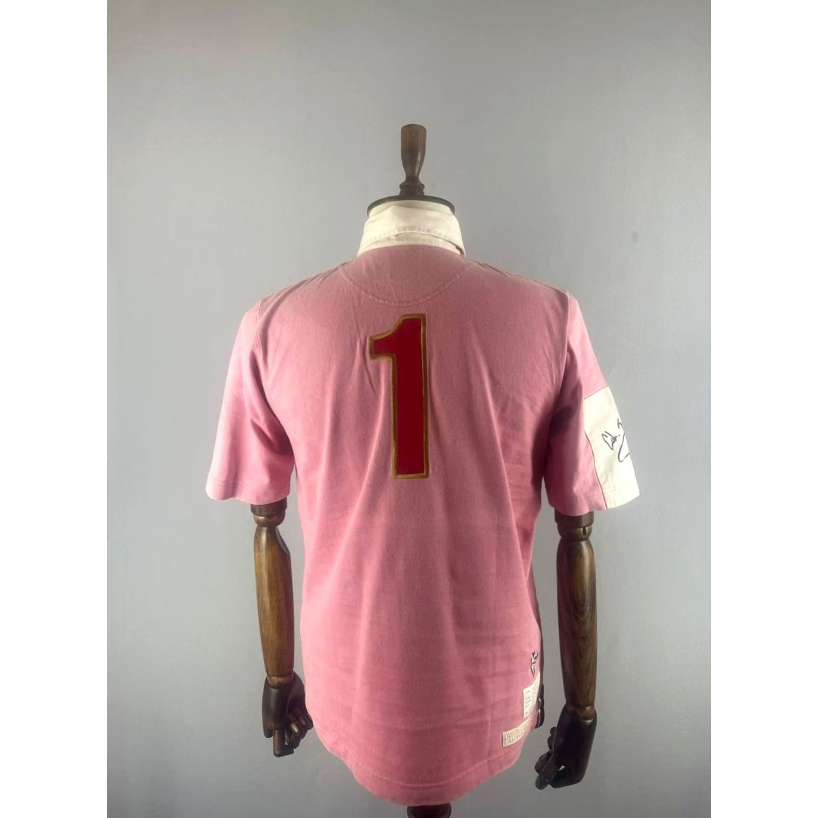 La Martina La Martina Polo Shirt Mens Size L Pink Cotton Embroidered Collared Short Sleeve Size US L / EU 52-54 / 3 - 2 Thumbnail