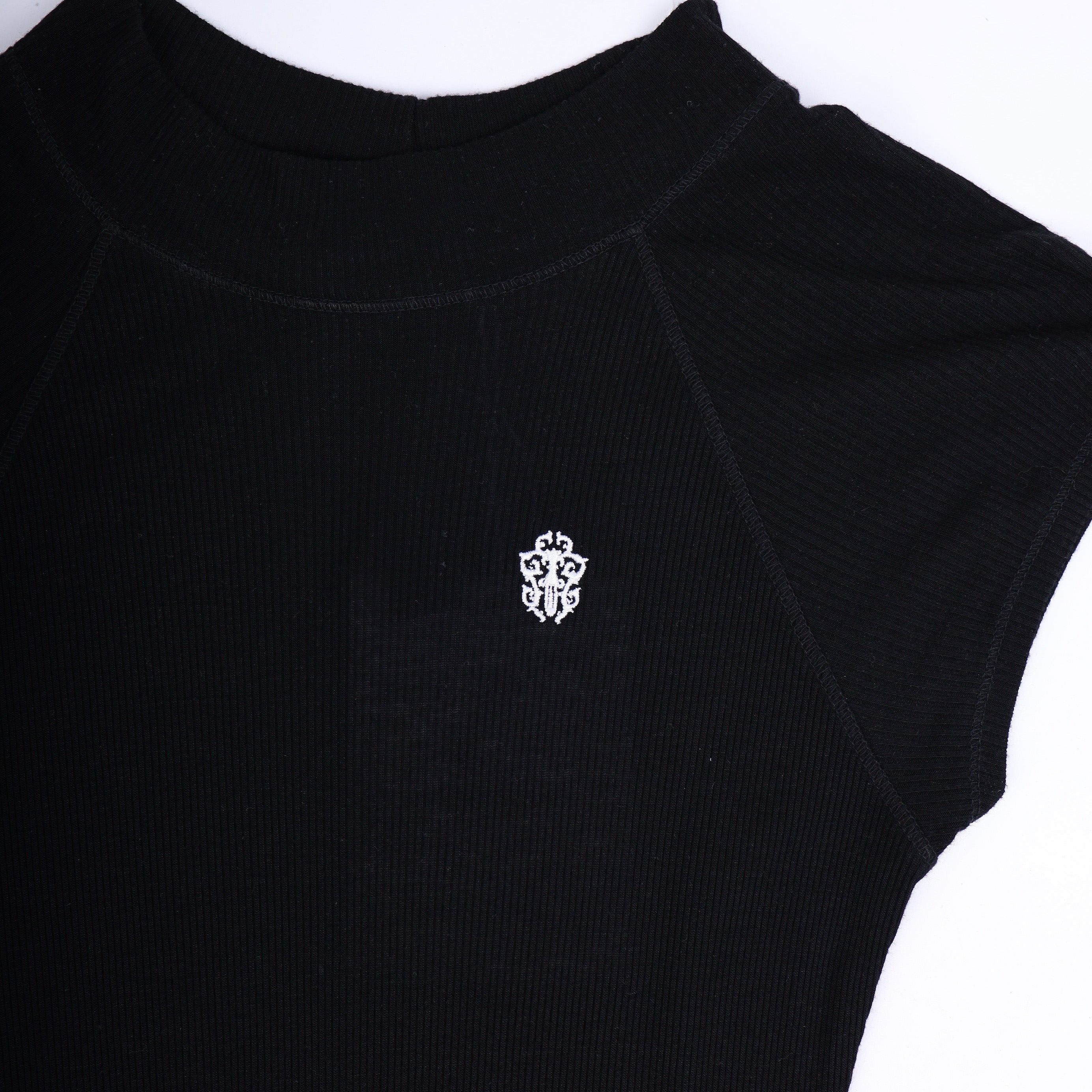 Chrome Hearts Chrome Hearts Womans Black DAGGER Mock Neck Size XS / US 0-2 / IT 36-38 - 4 Thumbnail