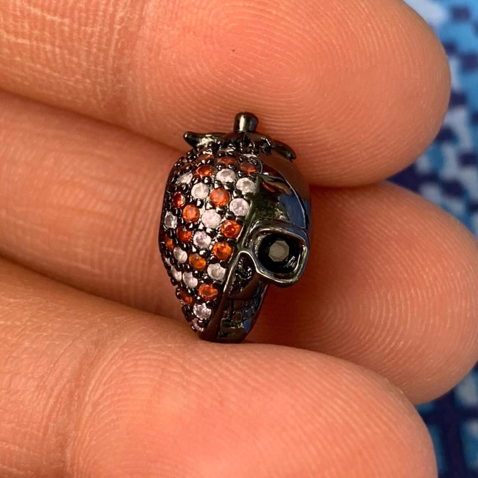 Other NWOT Strawberry Skull Bead Charm Sterling Silver 925 Size ONE SIZE - 10 Thumbnail
