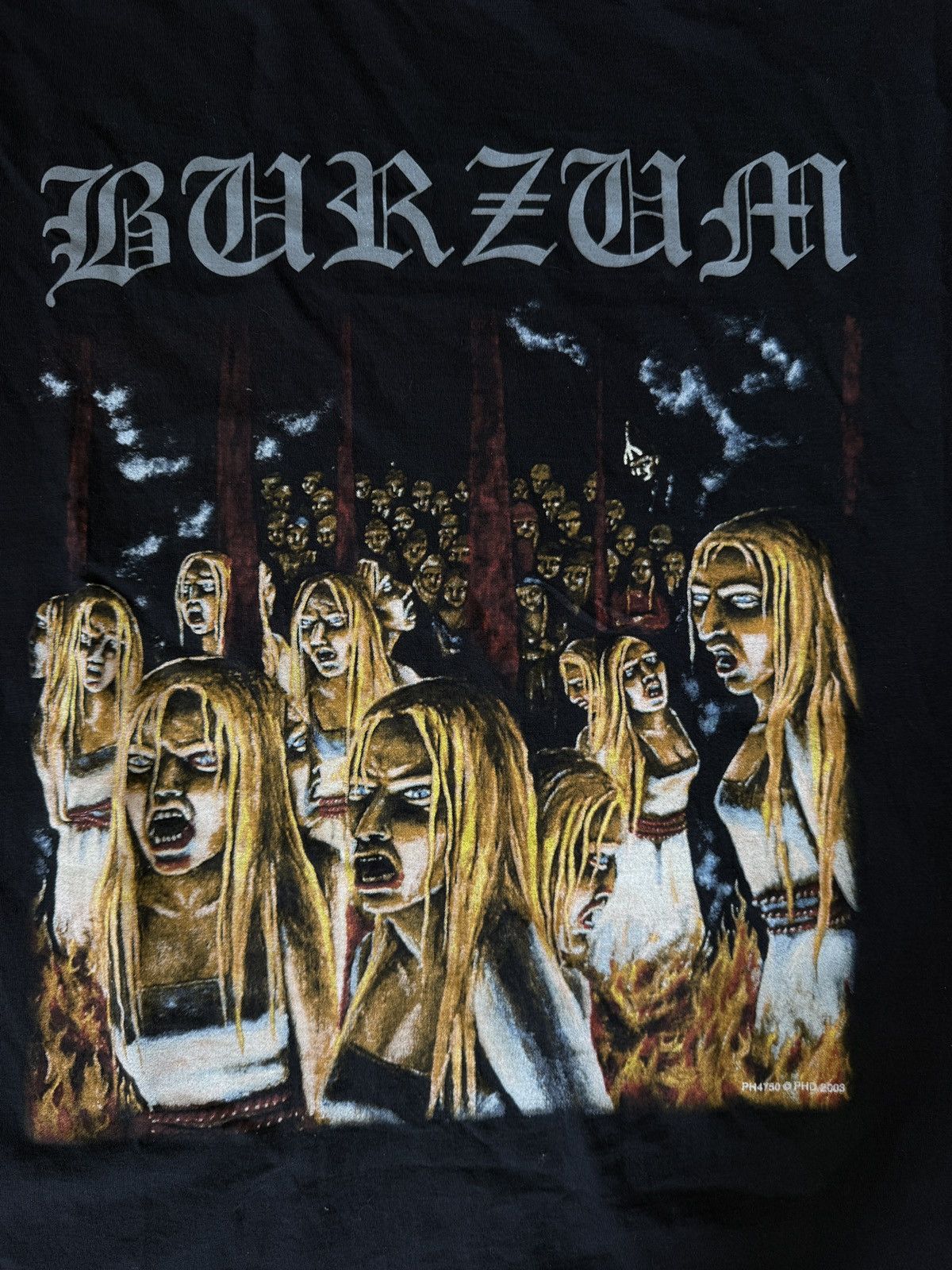 Vintage Vintage 2003 Burzum Witches Long-sleeve Size US XL / EU 56 / 4 - 2 Thumbnail