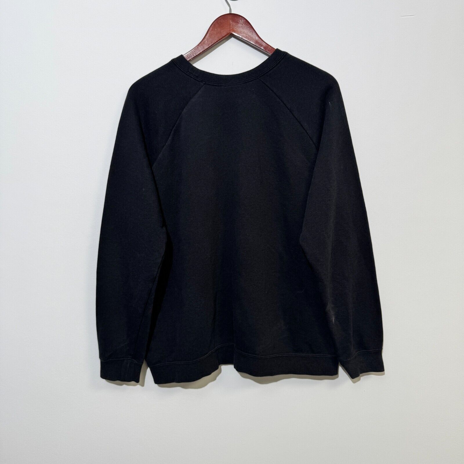 Nike × Vintage Nike Unisex Black Cotton Crop Top Crewneck Size XL Size US XL / EU 56 / 4 - 8 Thumbnail