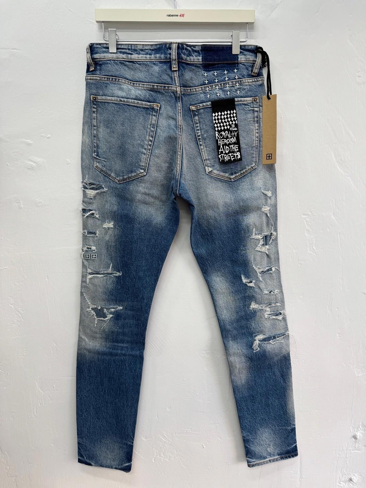 Ksubi new Ksubi mens jeans van winkle blue tektonik dialled 32 Size US 32 / EU 48 - 5 Thumbnail