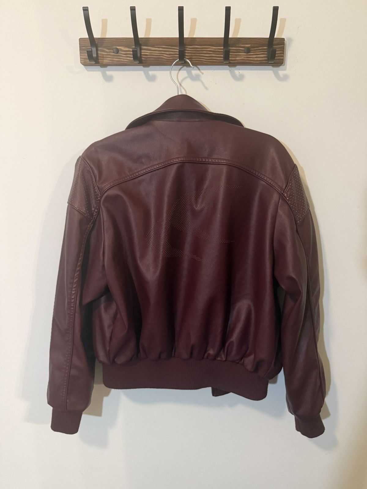 Other Scuffers Country Burgundy Leather Jacket Size Small Size US S / EU 44-46 / 1 - 3 Thumbnail