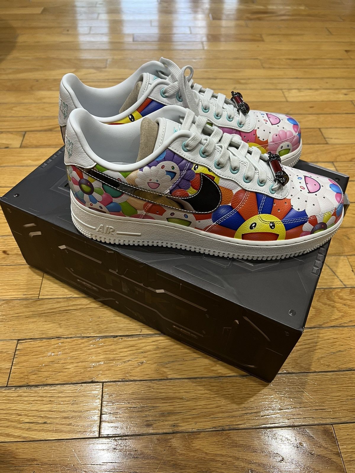 takashi murakami air force ones