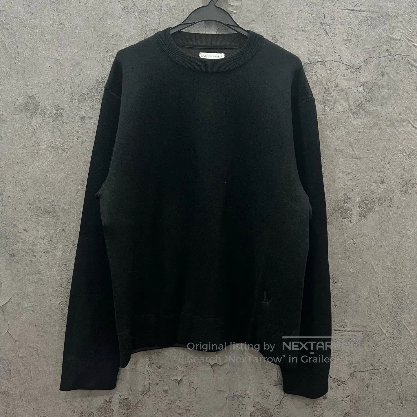 Bottega Veneta Bottega Veneta Black knitted crewneck sweatshirt| Size US M / EU 48-50 / 2 - 1 Thumbnail