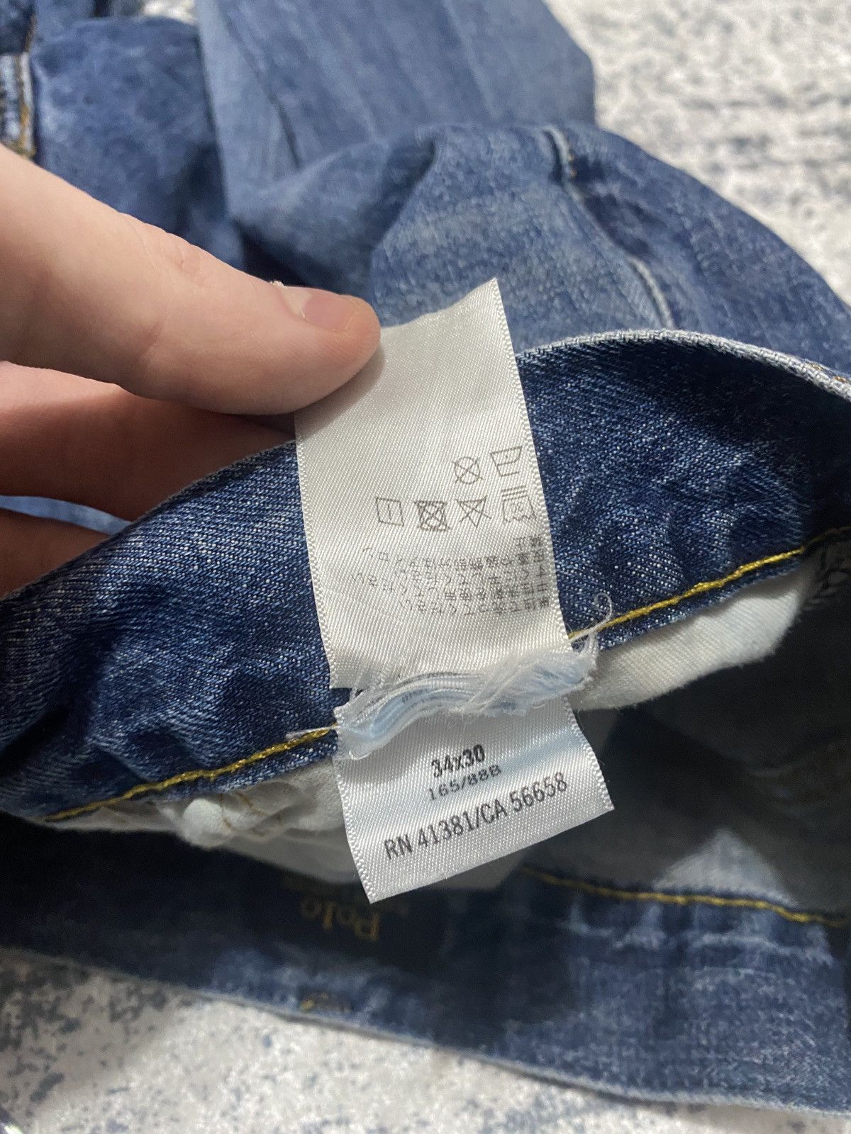 Ralph Lauren Polo ralph lauren sullivan slim distressed denim Size US 34 / EU 50 - 4 Thumbnail