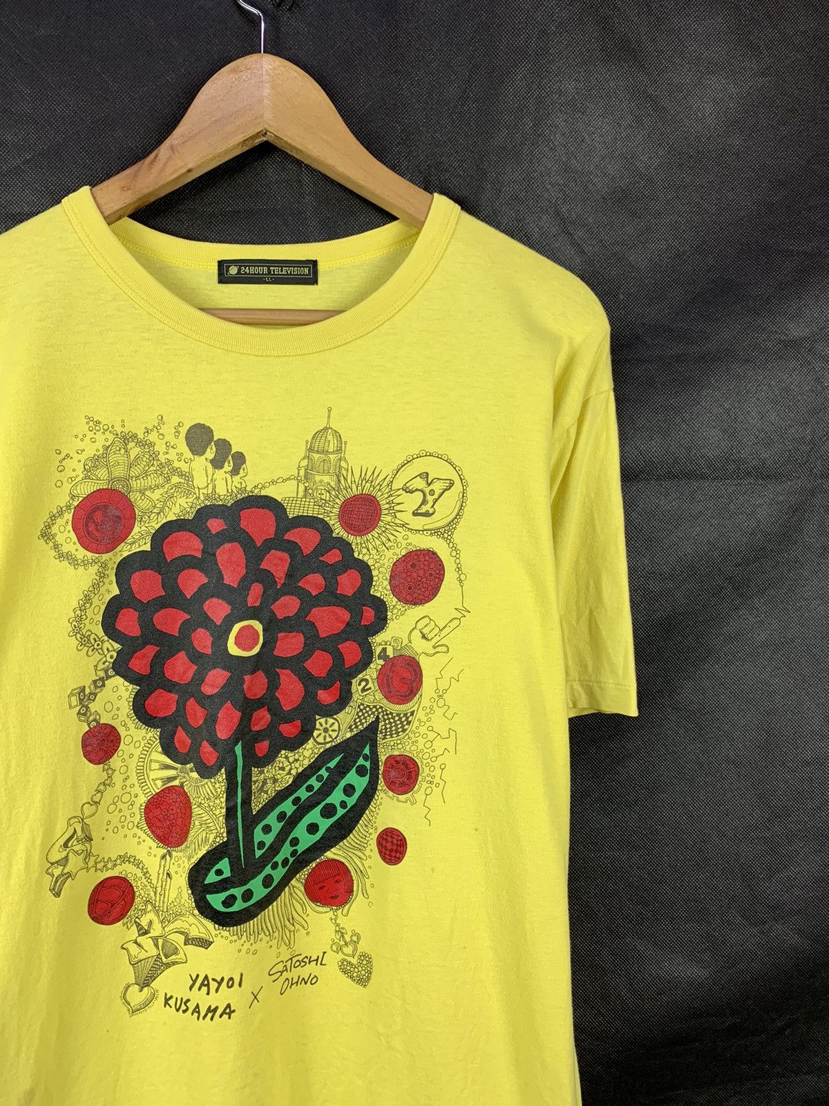 Japanese Brand Steals! 24 Hour Television Yayoi Kusama Love Art Tee Size US M / EU 48-50 / 2 - 3 Thumbnail