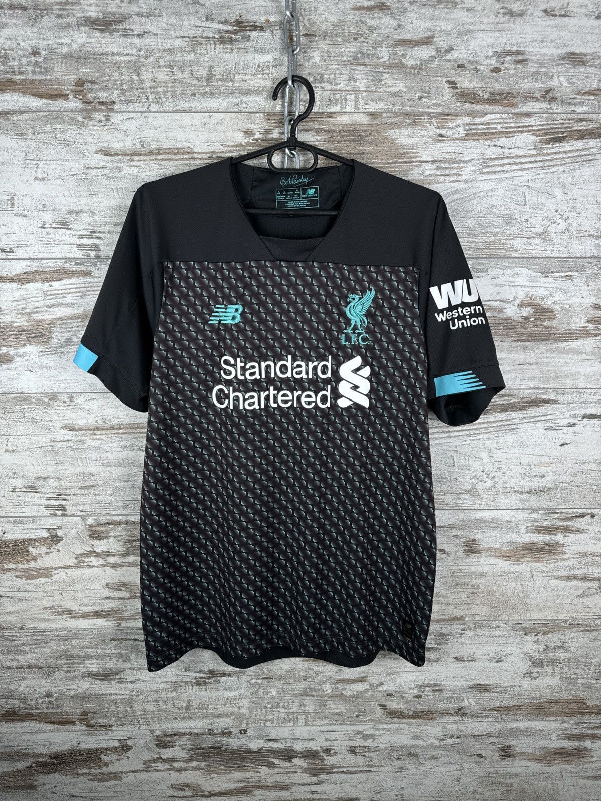 New Balance Mens Vintage New Balance Liverpool FC T-shirt soccer jersey Size US L / EU 52-54 / 3 - 1 Thumbnail
