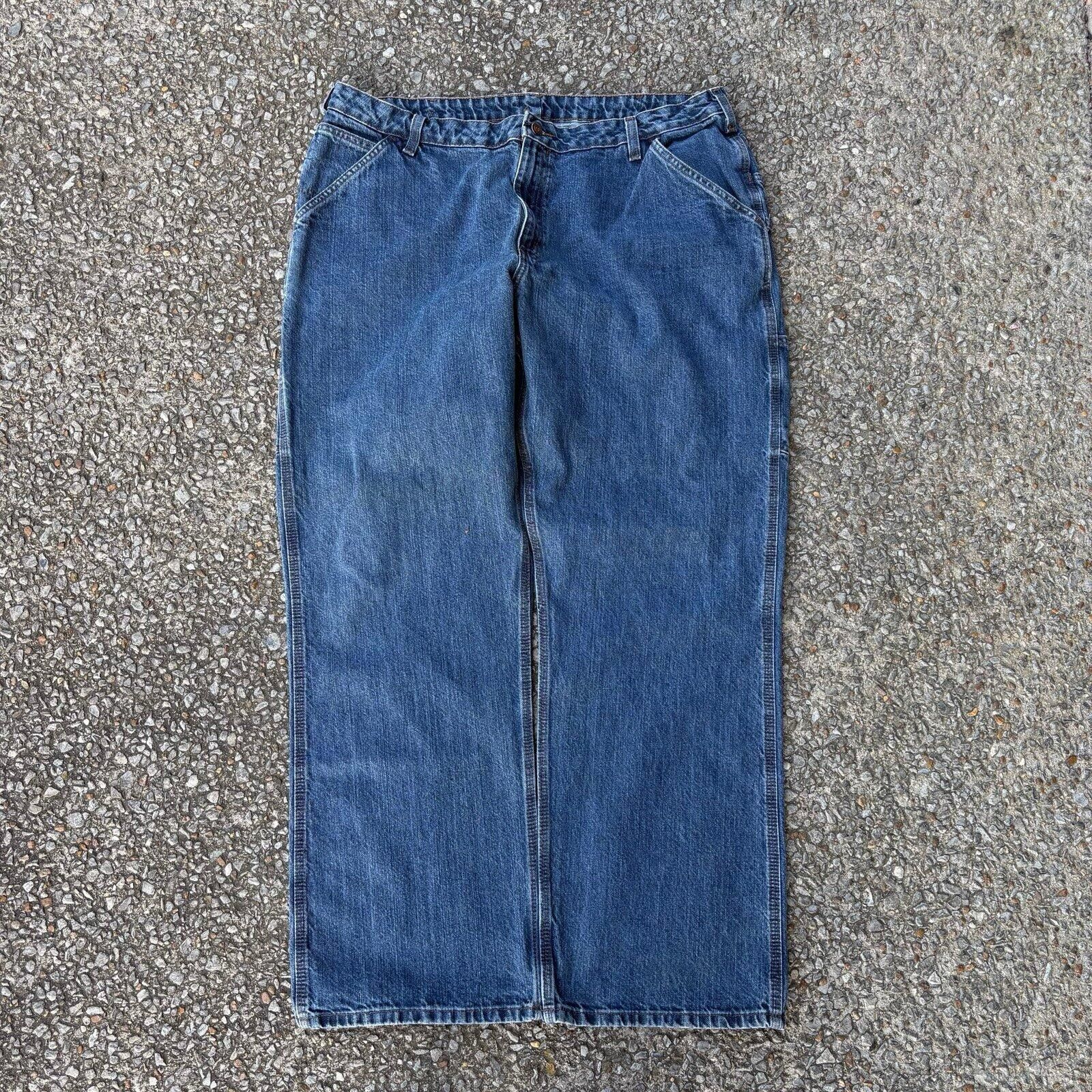 Carhartt Vintage 90s baggy Carhartt blue jeans Size US 38 / EU 54 - 3 Thumbnail