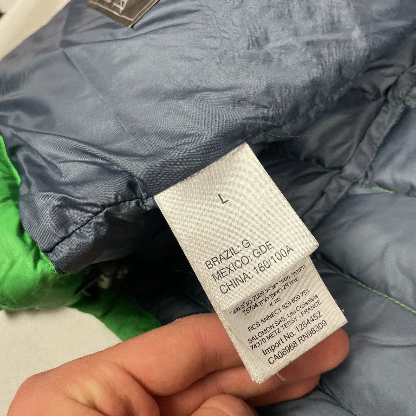 Salomon Salomon Pertex Microlight Eco Men Green Puffer Down Jacket L Size US L / EU 52-54 / 3 - 16 Thumbnail