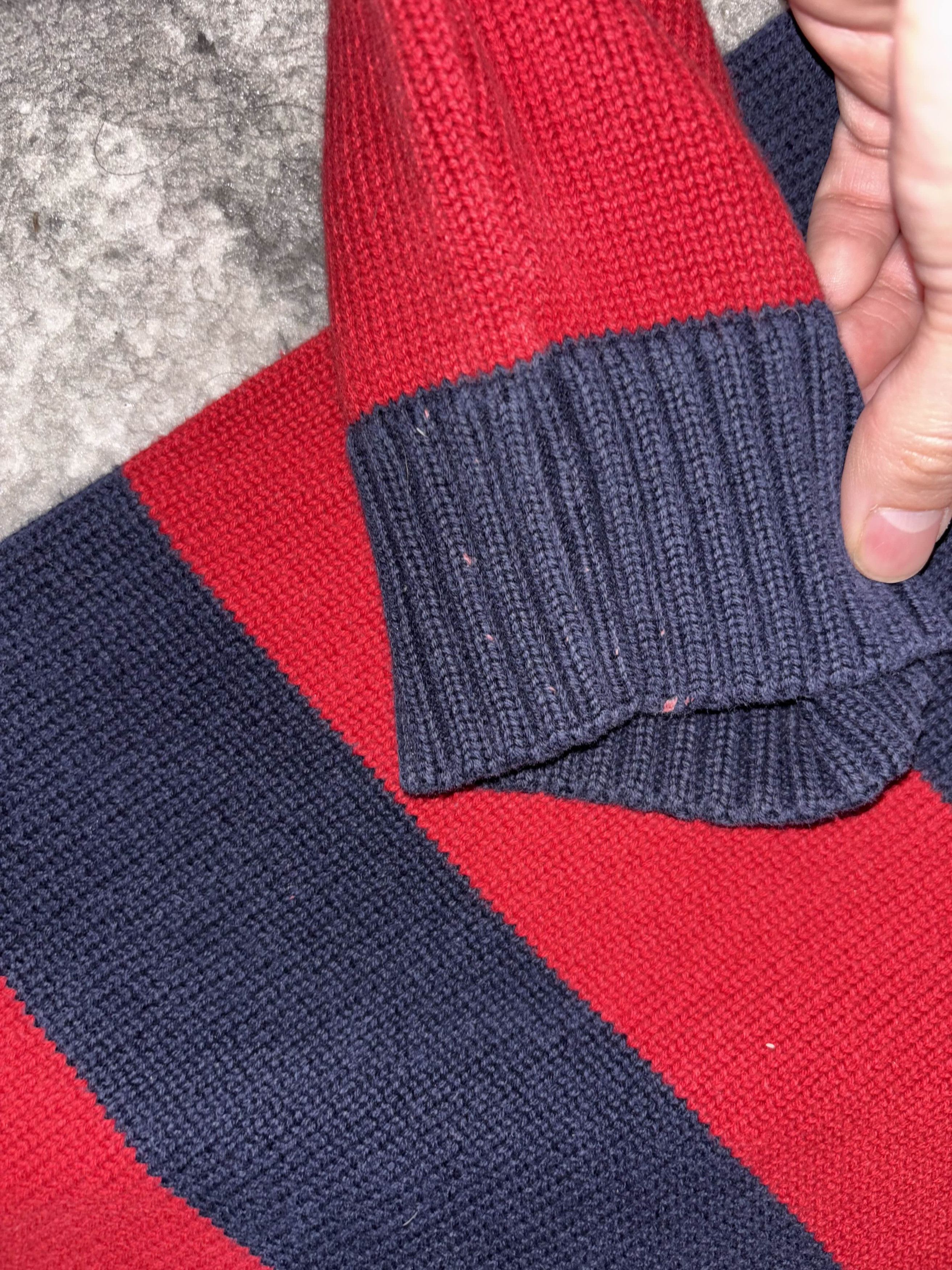 Polo Ralph Lauren Vintage Polo Ralph Lauren Striped Quarter Zip Size M / US 6-8 / IT 42-44 - 4 Thumbnail