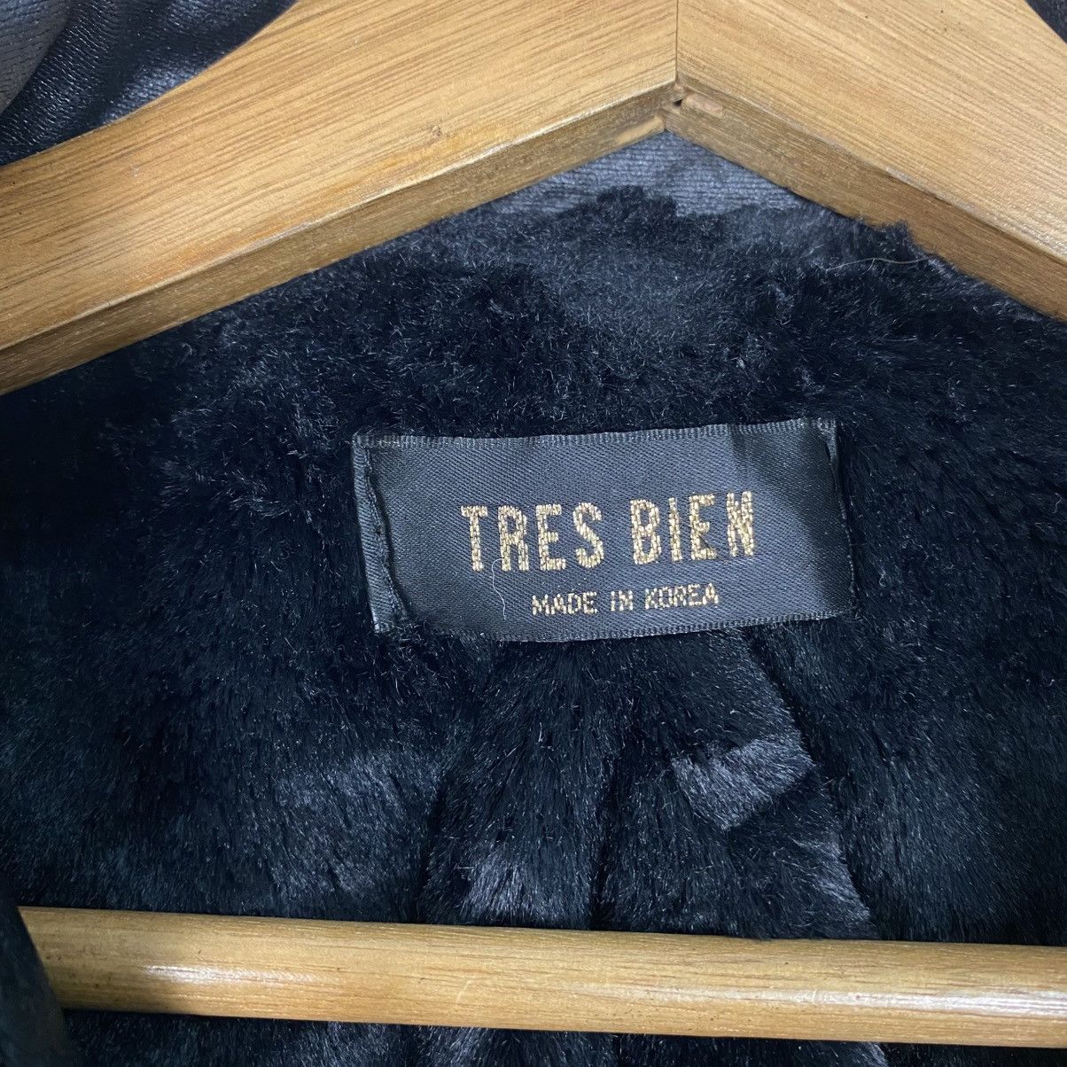 Japanese Brand Vintage Biker Jacket Double Collar Blanket Tres Bien Size US M / EU 48-50 / 2 - 19 Thumbnail