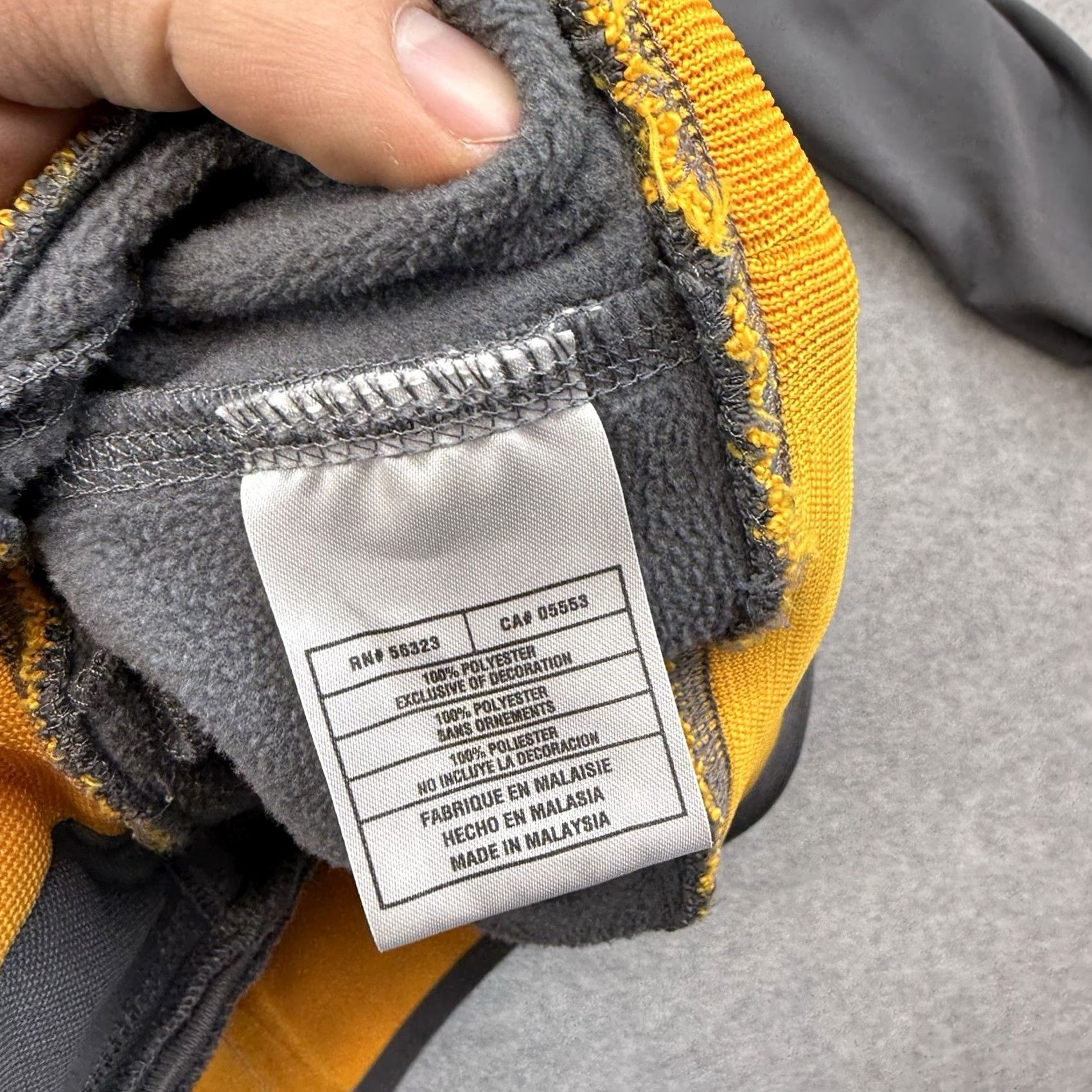 Nike Nike Full Zip Track Jacket XL Yellow Gray Vintage Y2K 00s Athletic Mens Jacket Size US M / EU 48-50 / 2 - 6 Thumbnail