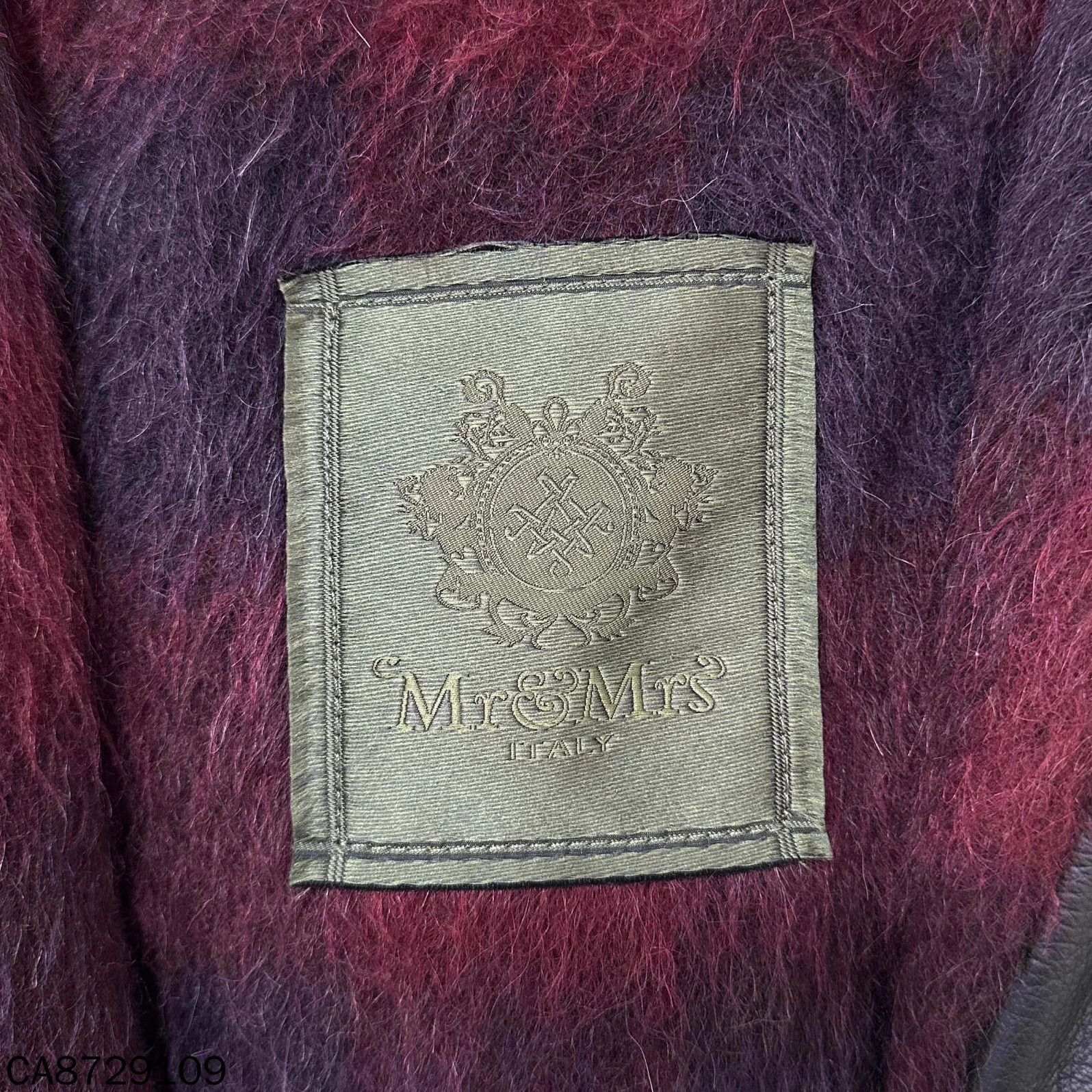 MR & MRS ITALY Mr & Mrs Black Fur Coat XS 98 New Size XS / US 0-2 / IT 36-38 - 5 Thumbnail