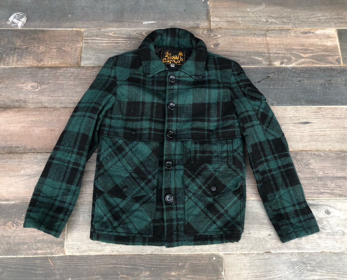 go slow caravan 🔥Mega Rare 🔥 Go Slow Caravan MultiPocket Wool Jacket🔥 Size US S / EU 44-46 / 1 - 1 Thumbnail