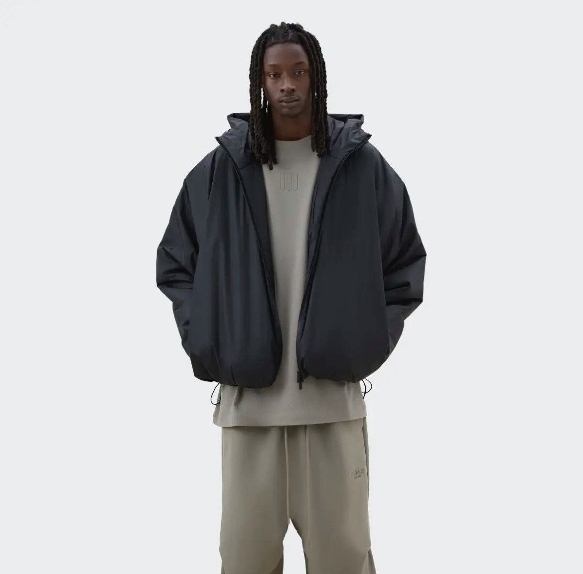 Adidas × Fear of God Fear of God Athletics Puffer Jacket Black Size US S / EU 44-46 / 1 - 1 Thumbnail