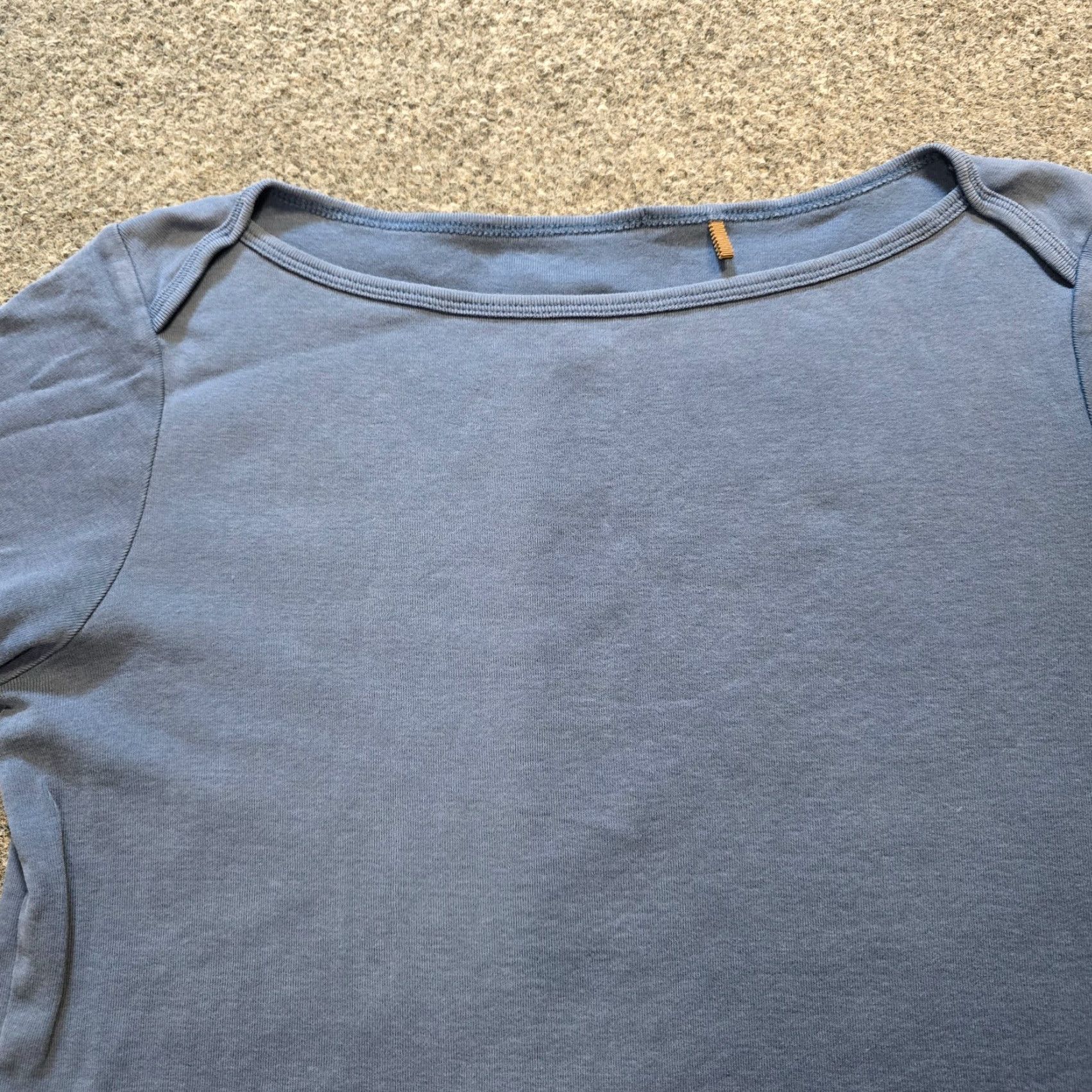 Tommy Bahama Tommy Bahama Top Women Size S Blue Short Sleeve Boat Neck Tee Casual Capsule Shirt Size S / US 4 / IT 40 - 2 Thumbnail