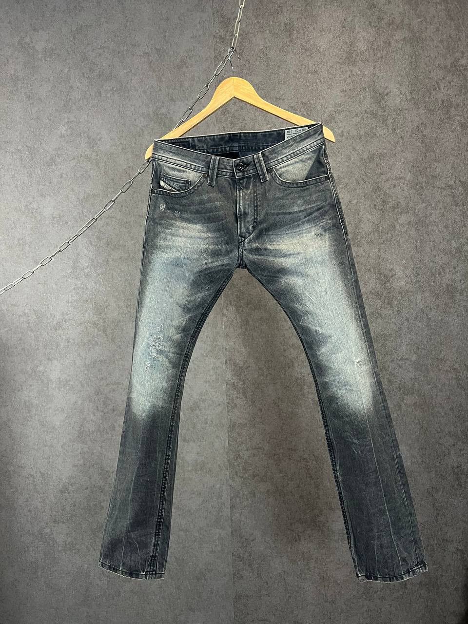 Diesel Diesel Thavar designer distressed jeans Size US 30 / EU 46 - 1 Thumbnail