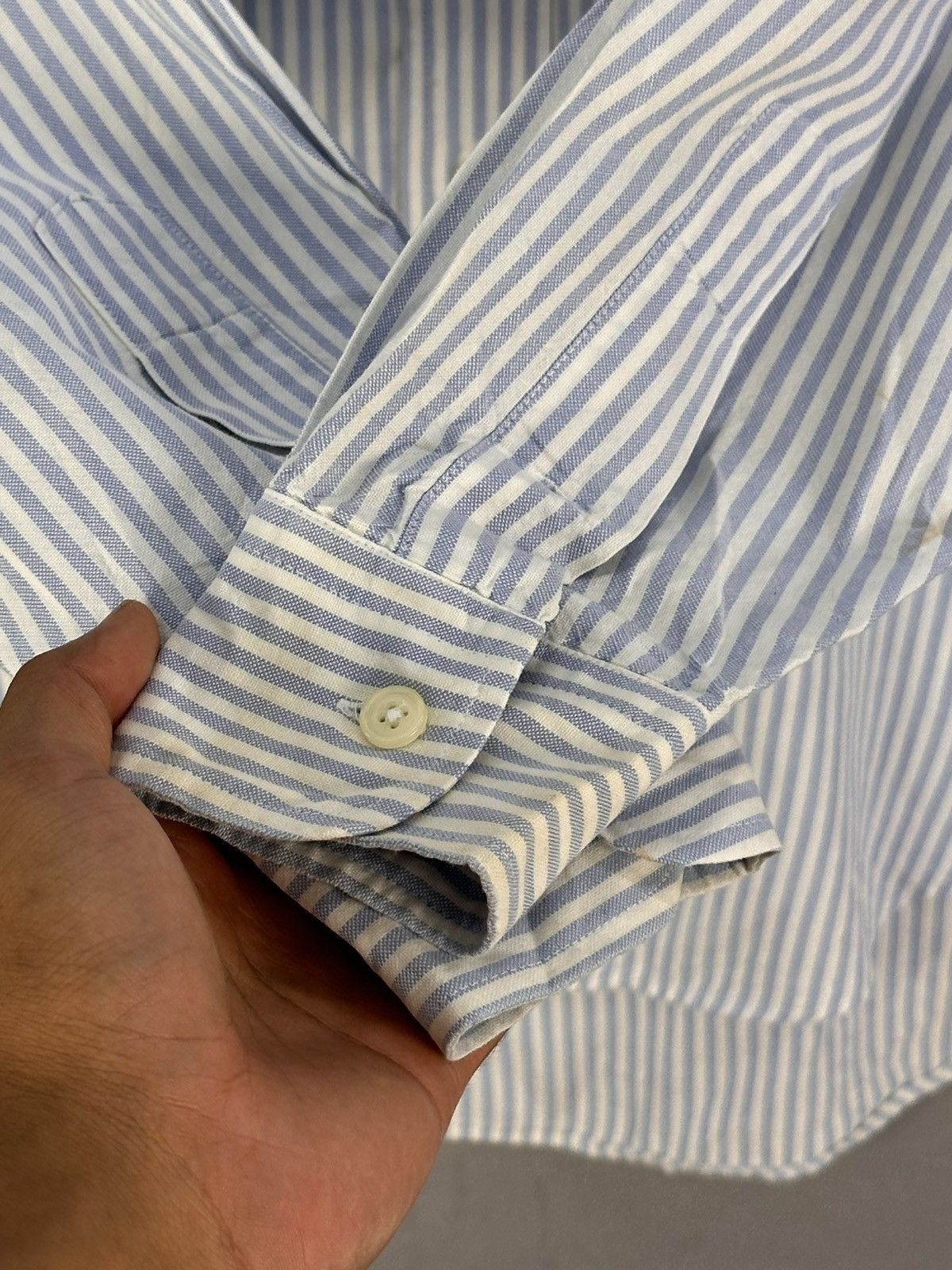 Polo Ralph Lauren Polo by Ralph Lauren Stripes Flannel Shirt Button Up Size US L / EU 52-54 / 3 - 11 Thumbnail