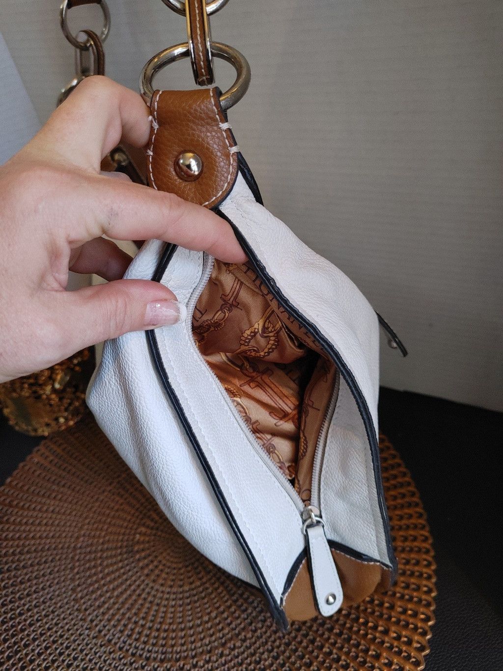 tigha Tignanello Leather Bag Size ONE SIZE - 4 Thumbnail