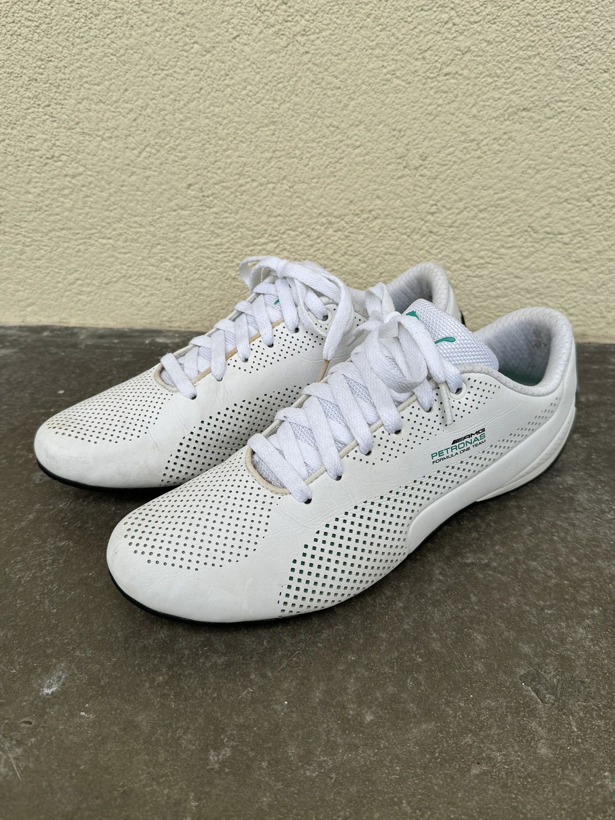 Puma Puma vintage Mercedes AMG Speedcat y2k Rare Moto Sneakers Size US 9.5 / EU 42-43 - 3 Thumbnail