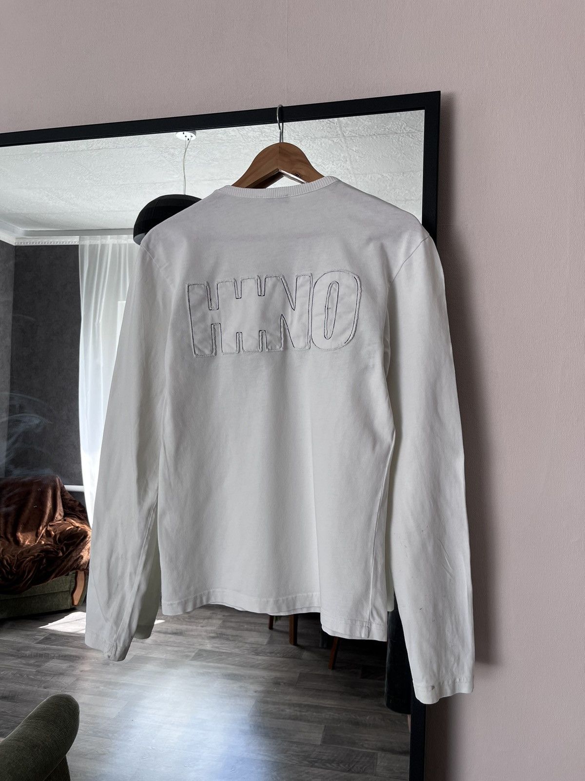 Moschino Vintage Moschino Long Sleeve Avant Garde Moschino Crewneck Size US M / EU 48-50 / 2 - 2 Thumbnail