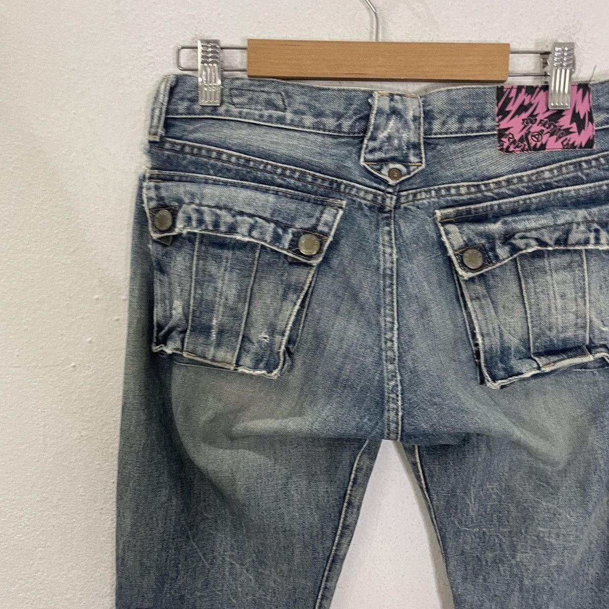 Japanese Brand Vintage Rna Store Distressed Denim Jeans Size 30" / US 8 / IT 44 - 9 Thumbnail