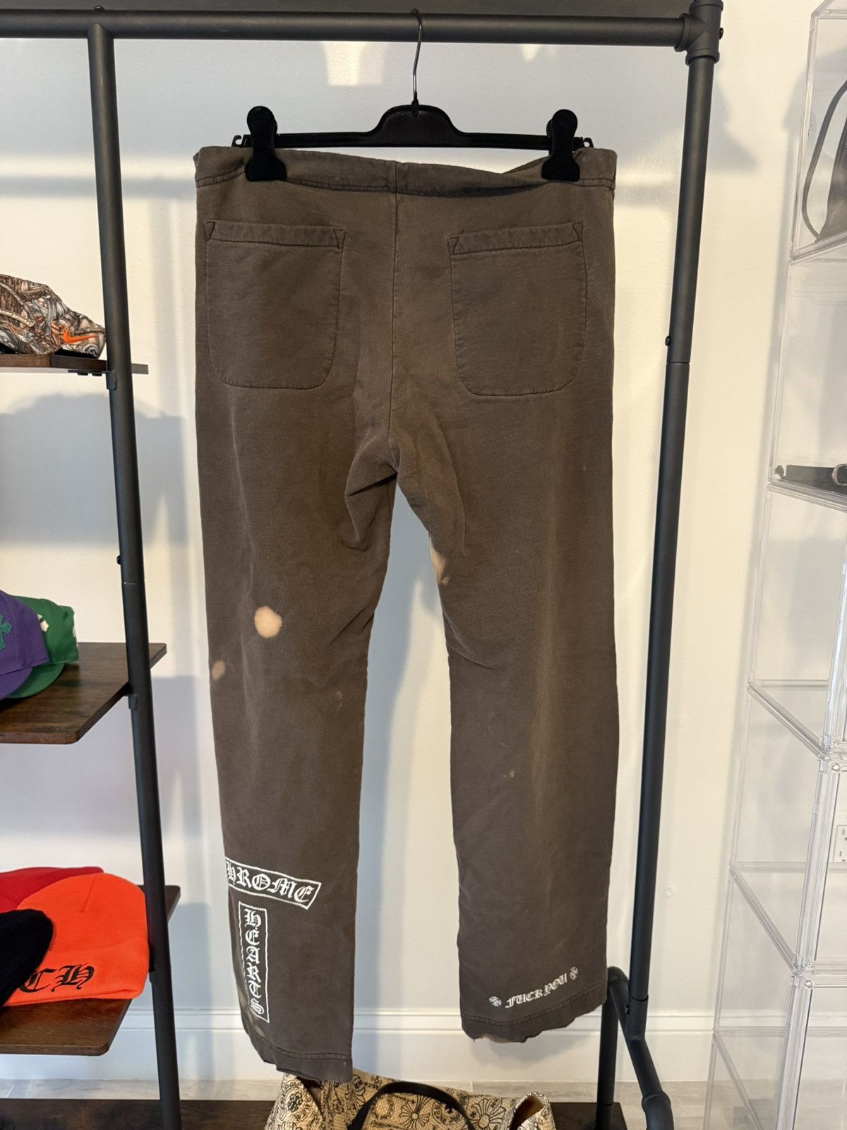 Chrome Hearts Chrome Hearts vintage sweatpants Size US 34 / EU 50 - 2 Thumbnail