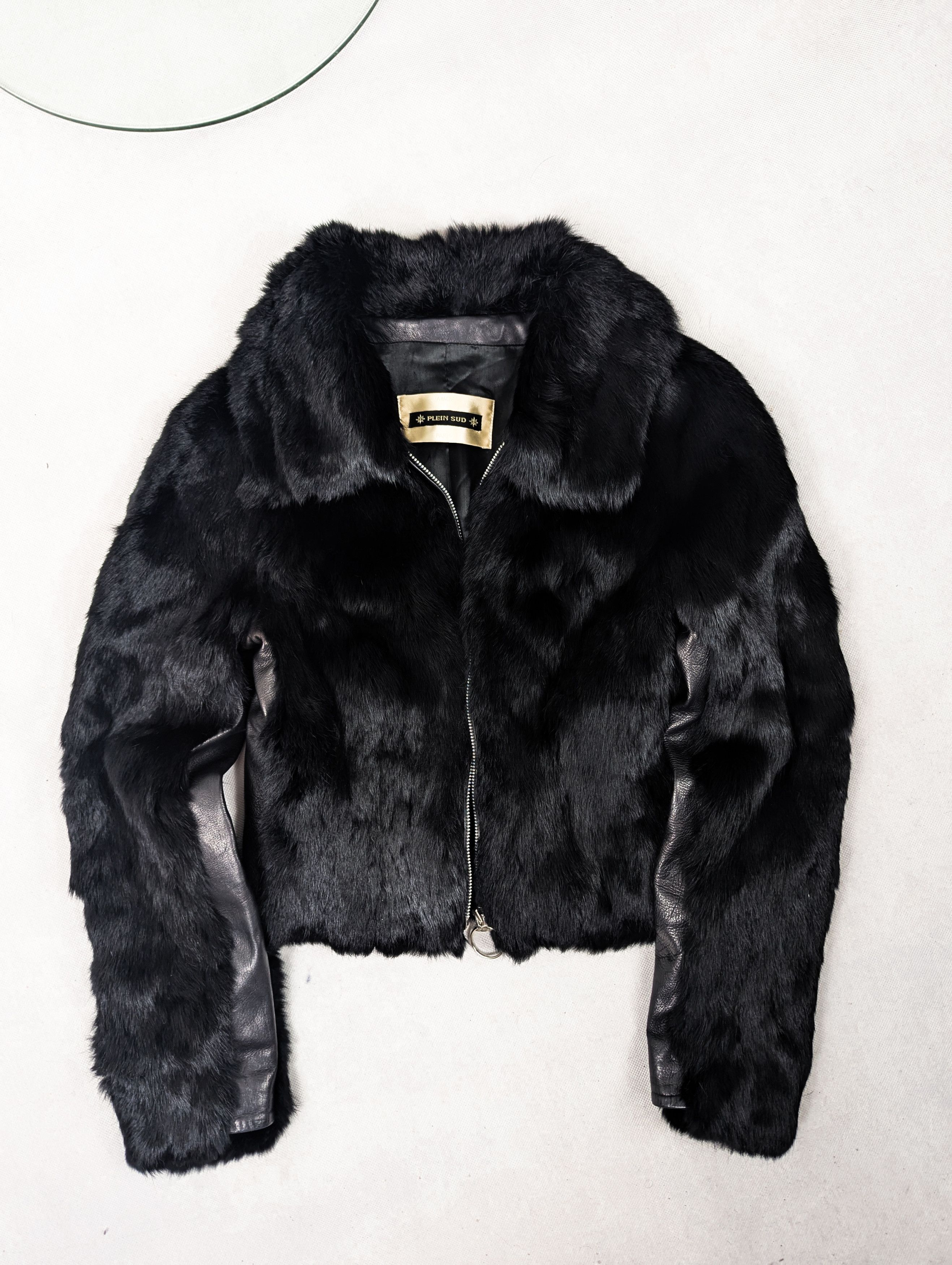 plein sud Plein Sud fox fur and leather coat jacket XS Size XS / US 0-2 / IT 36-38 - 7 Thumbnail