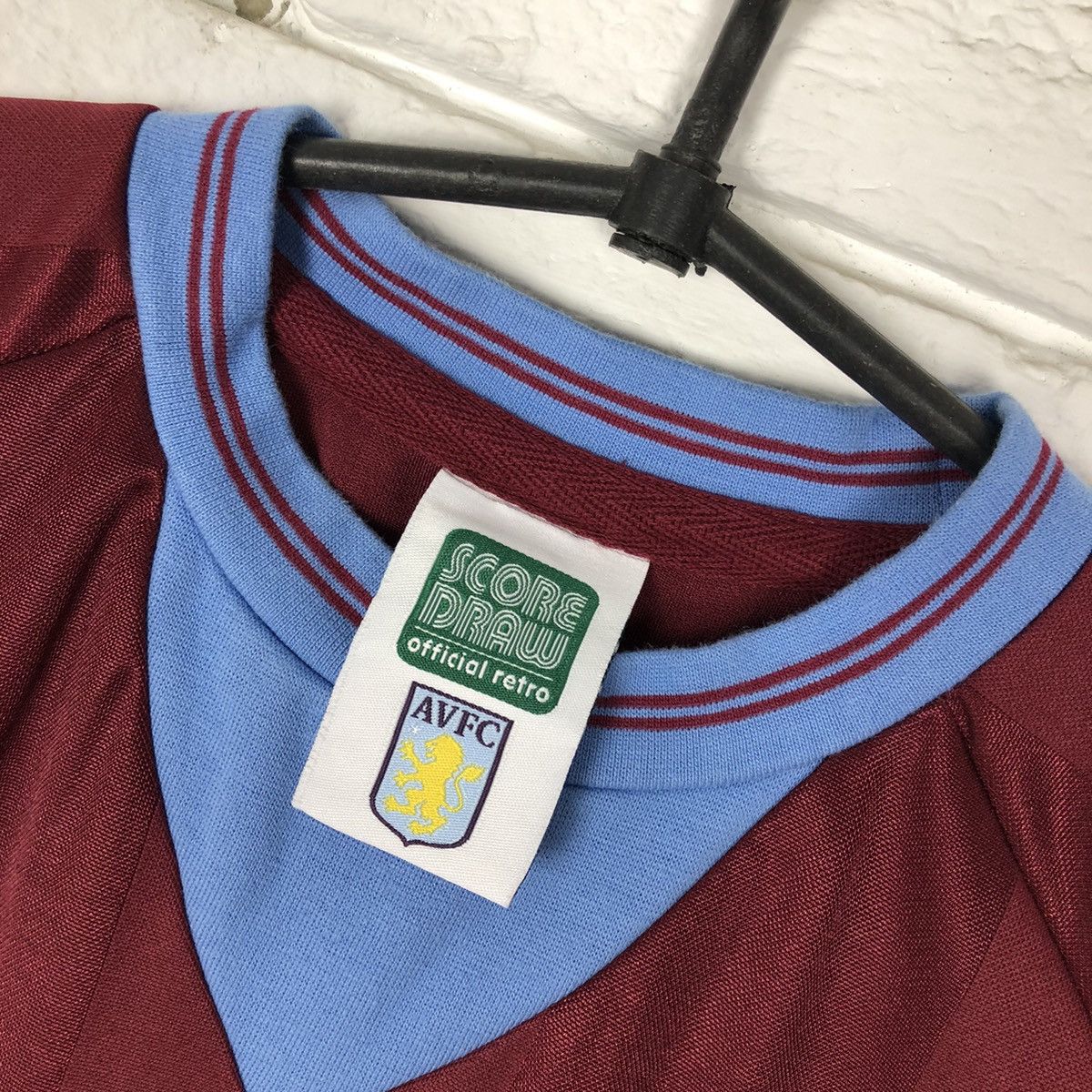 Other Aston Villa retro copy jersey draw score Size US S / EU 44-46 / 1 - 5 Thumbnail