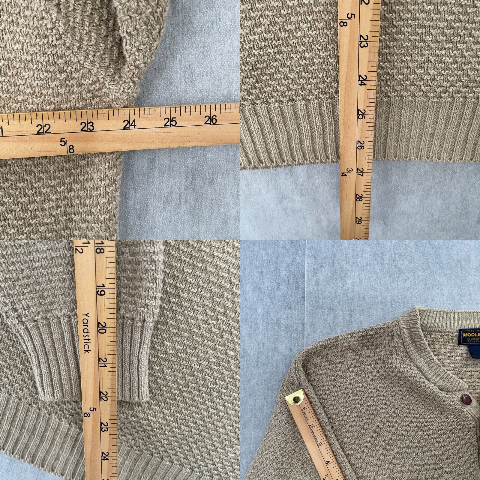 Vintage VINTAGE Woolrich Sweater Mens 2XL Brown Heavy Knit Button Size US XXL / EU 58 / 5 - 8 Thumbnail