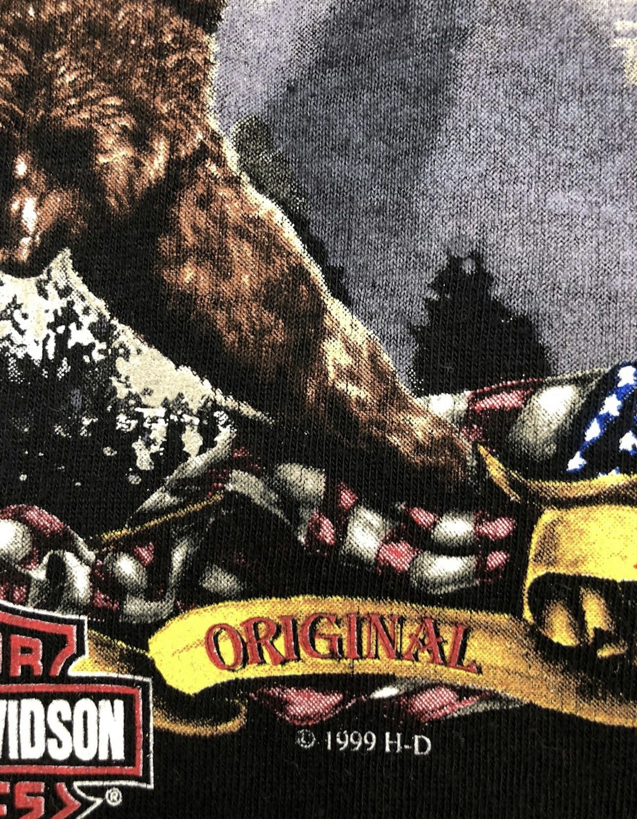 Harley Davidson × Vintage Vintage 1999 Harley Davidson Tee Size US M / EU 48-50 / 2 - 6 Thumbnail
