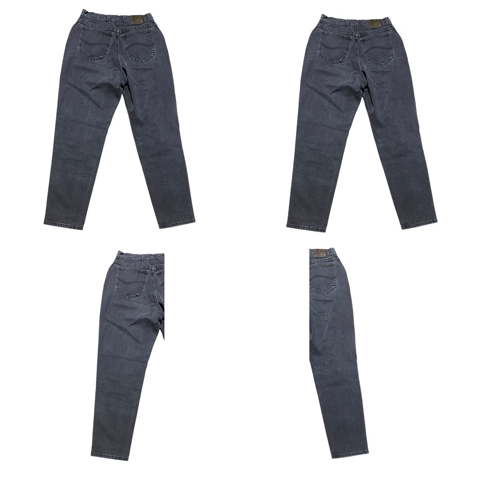 Lee VTG Lee Premium Classic USA Jeans Brown Tapered Mom Denim Cotton Women’s Sz 10 Regular Inseam 31 in Dark Wash Distressed? No. Size 32" / US 10 / IT 46 - 8 Thumbnail