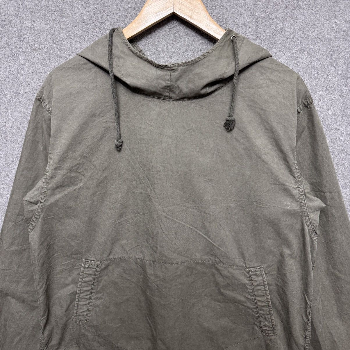 Japanese Brand 516 Garment Dyed Smock Military Anorak Jacket Size US M / EU 48-50 / 2 - 4 Thumbnail