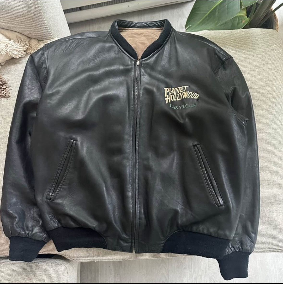 Men's Planet Hollywood Leather Jackets | Grailed