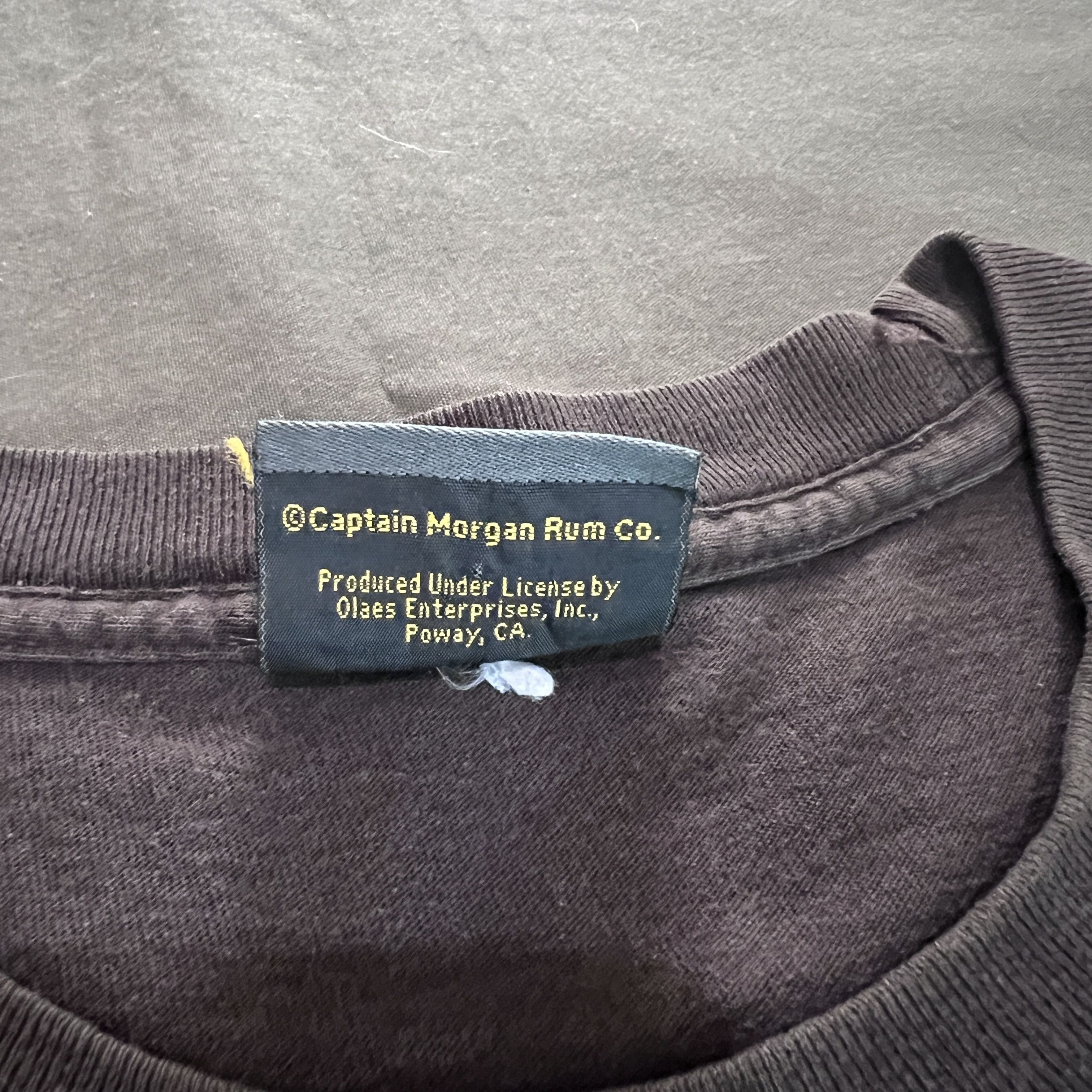 Japanese Brand × Vintage Vintage Captain Morgan Promo Tee Shirt Size US L / EU 52-54 / 3 - 6 Thumbnail