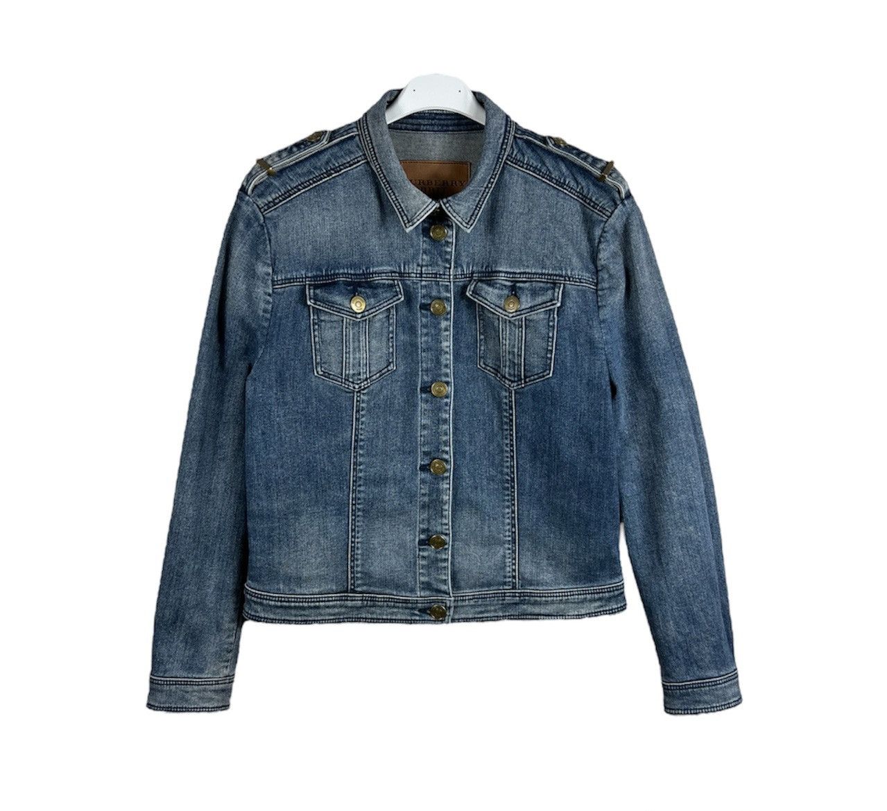 Burberry Burberry Brit denim jacket jeans old money luxury washed Size XL / US 12-14 / IT 48-50 - 1 Thumbnail