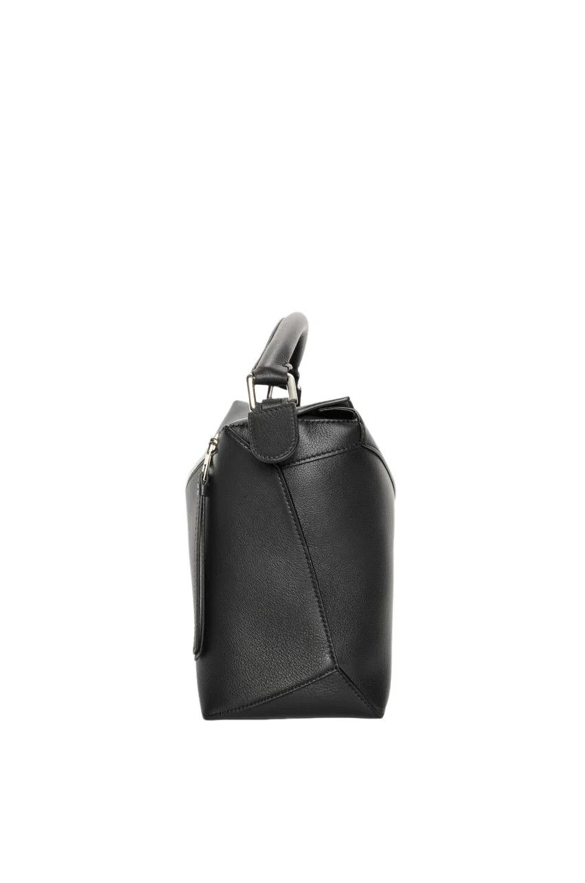 Loewe LOEWE Puzzle Medium Edge Black Leather Handbag New Size ONE SIZE - 3 Thumbnail