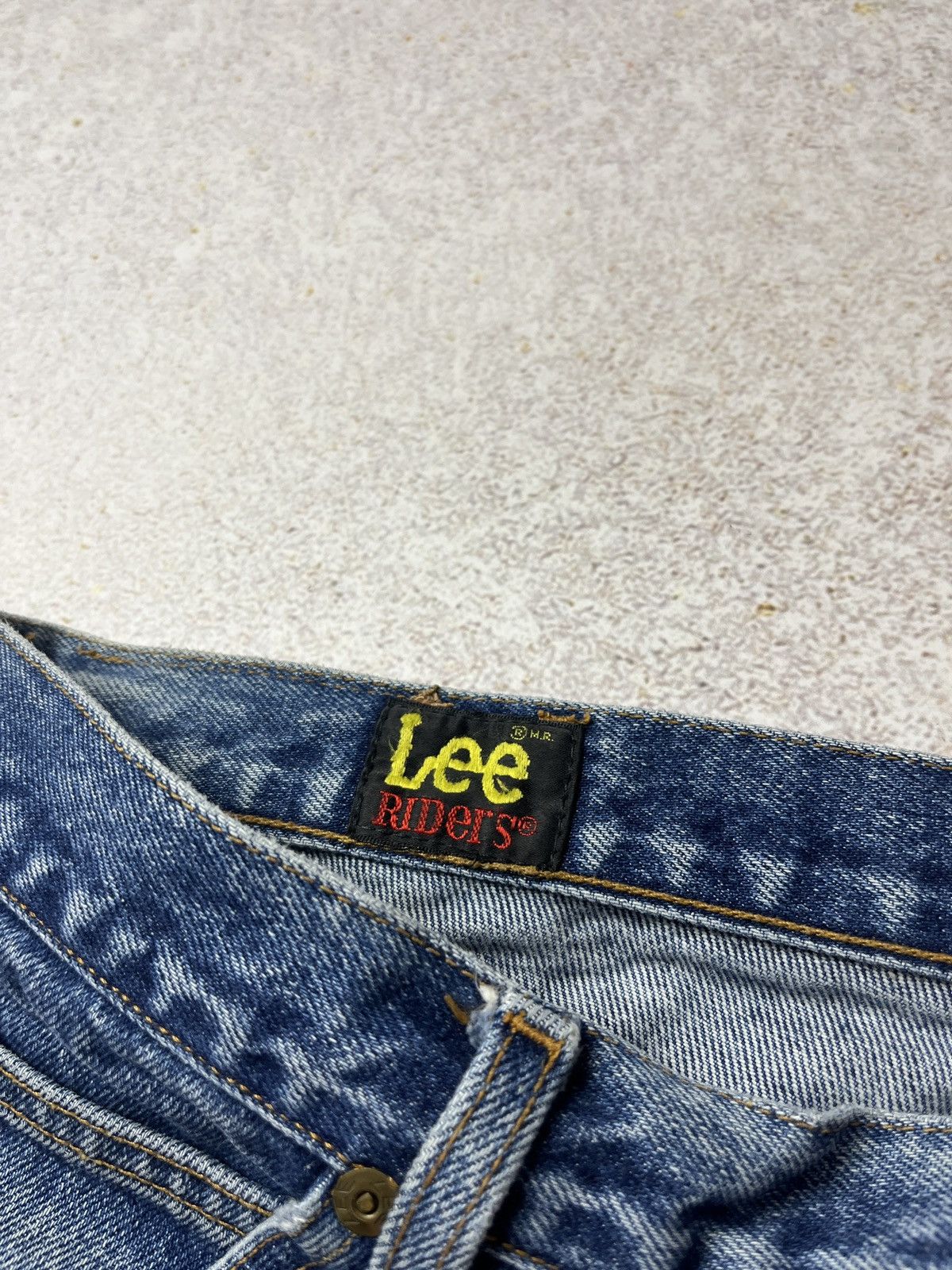 Lee VTG 80s LEE RIDERS WASH JEANS MEN'S Size US 38 / EU 54 - 8 Thumbnail