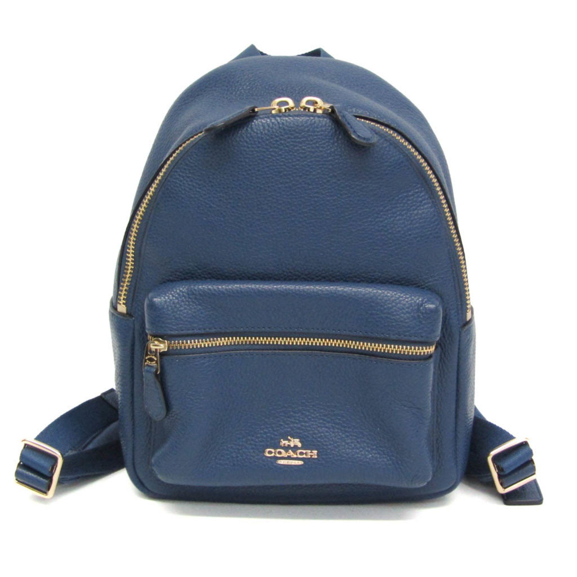 coach blue backpack purse New! Pennie Designer inch drop for easy carrying Coach Outlet Mini Court Backpack