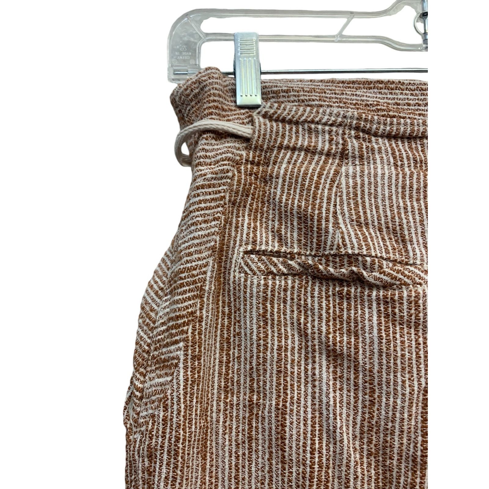 Free People Free People Light at Sunrise Cotton Knit Cropped Pants SZ 4 Size 27" / US 4 / IT 40 - 8 Thumbnail