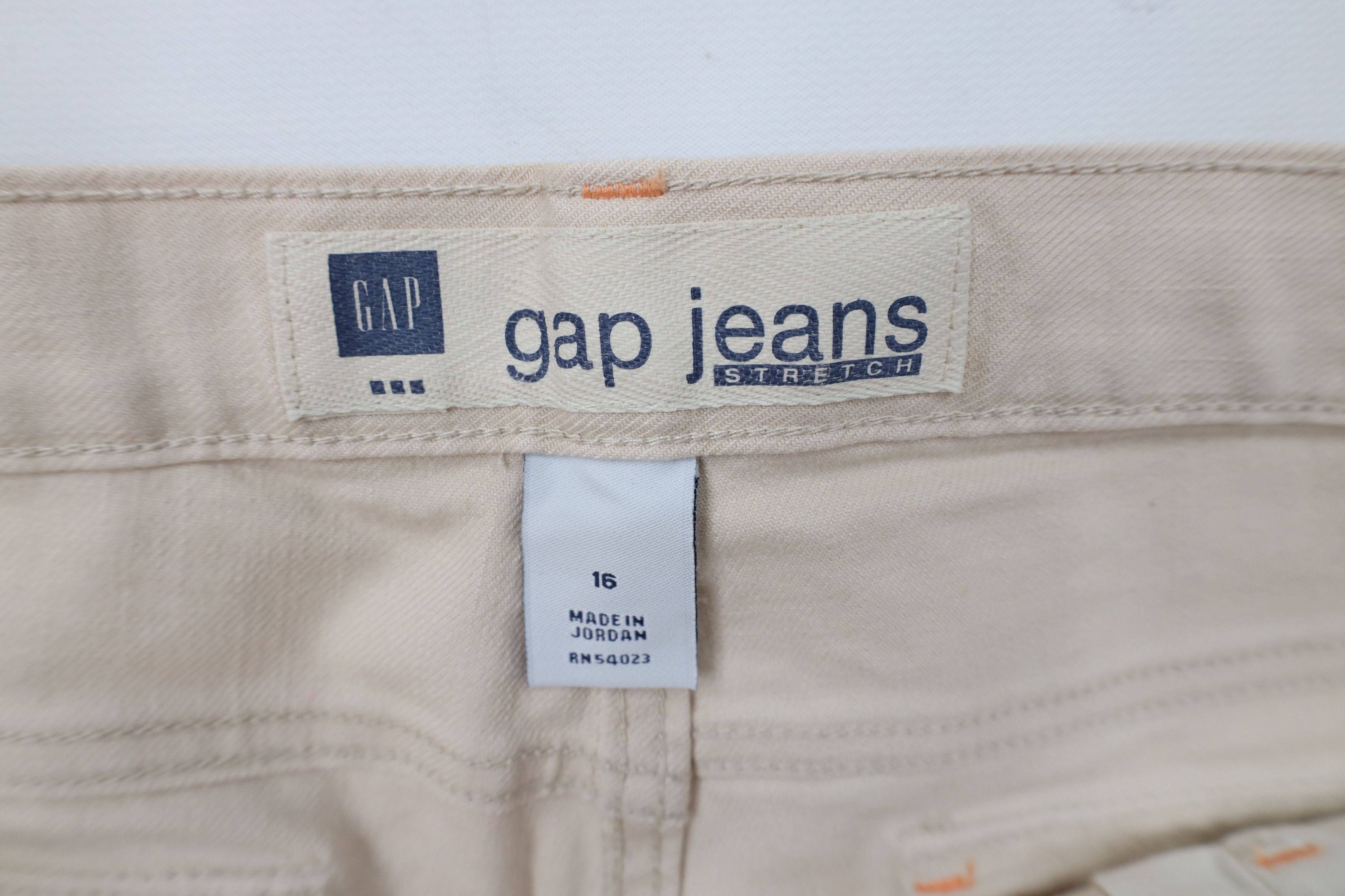 Gap × Vintage Deadstock Vintage Y2K 2005 Gap Wide Leg Bell Bottoms Jeans Size 38" / US 16 / IT 52 - 9 Thumbnail