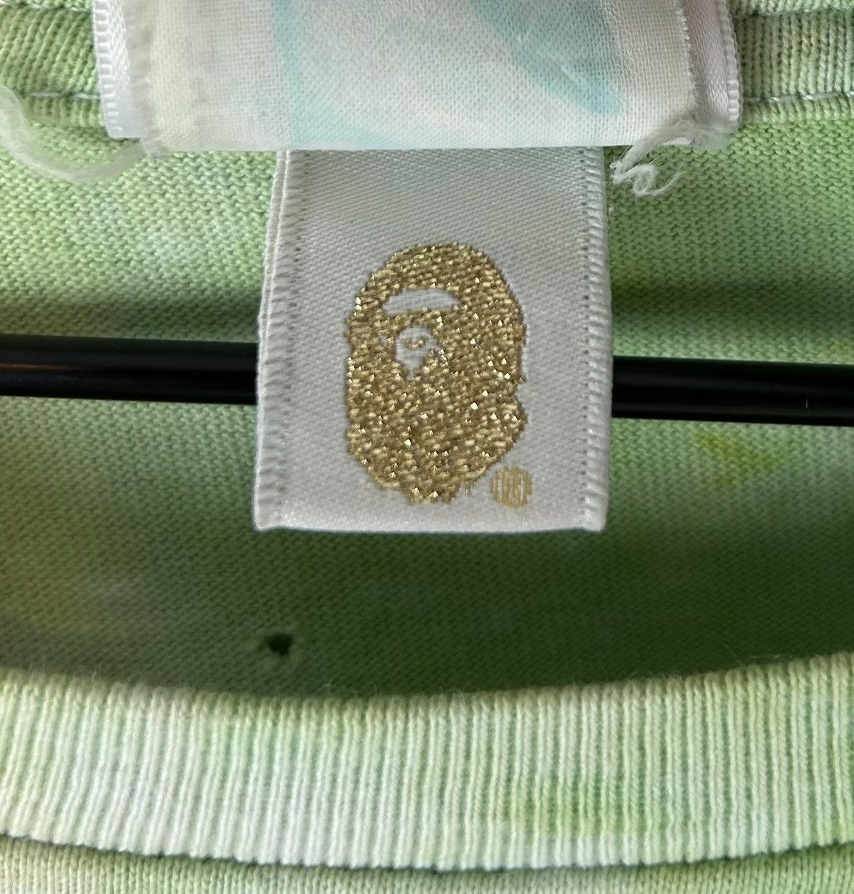 Bape Bape Tye-Dye Collage Logo Print T-Shirt Size US L / EU 52-54 / 3 - 6 Thumbnail