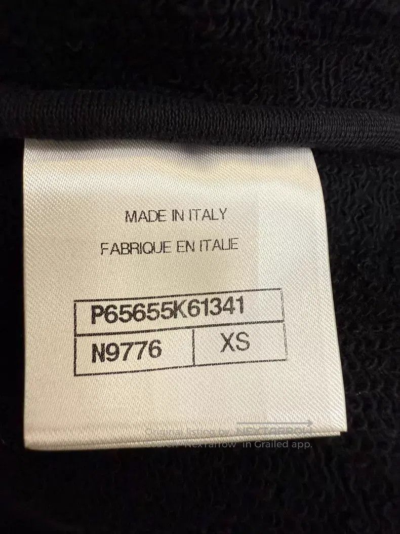 Chanel Chanel Black floral embroidered sweatshirt Size XS / US 0-2 / IT 36-38 - 5 Thumbnail